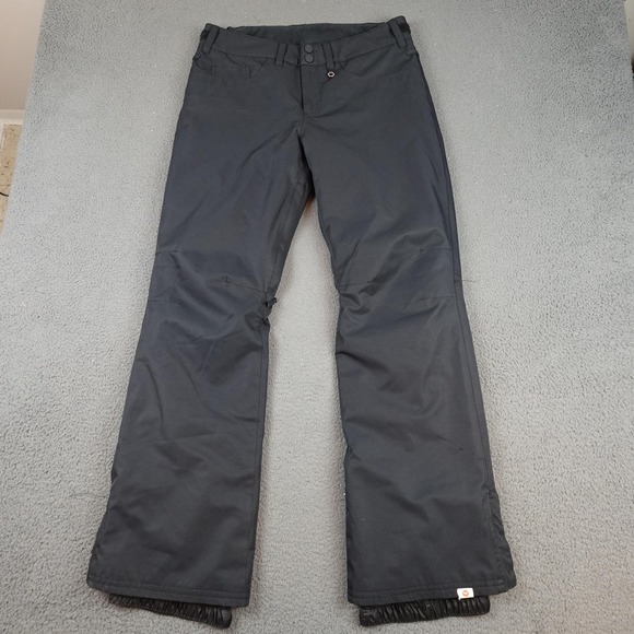 Roxy Pants - Roxy DryFlight Snow Pants Womens 28 Black Insulated Waterproof Ski Snowboard